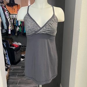Lululemon Athletica Gray Workout Tank Top